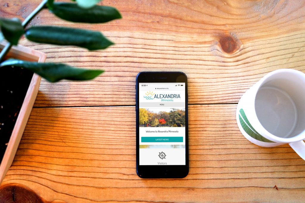 Mobile version of the city of Alexandria website