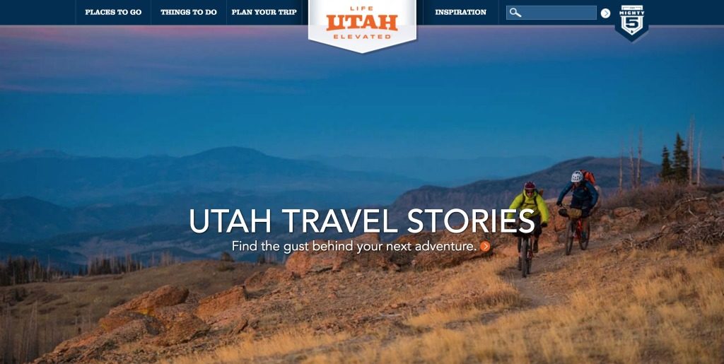 Utah Tourism Website