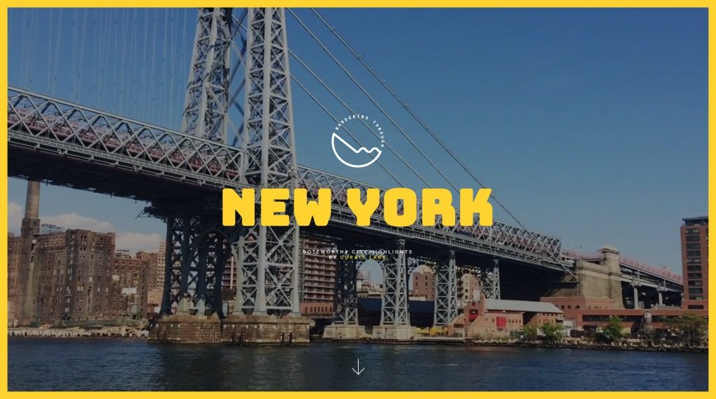 Wandering New York Website