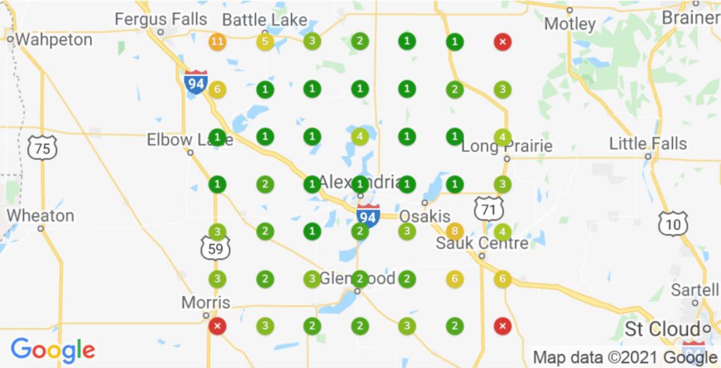After 3 months of regional search engine optimization