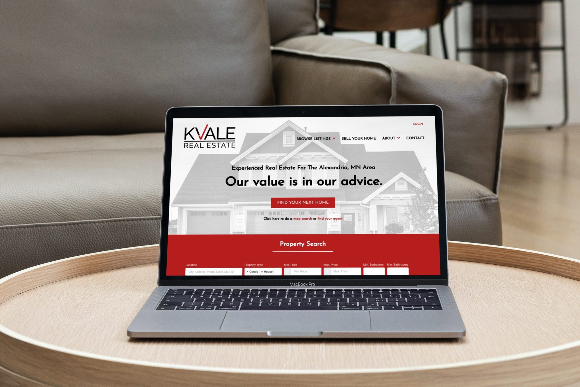 Property Management Website Design and Development - CYBERsprout