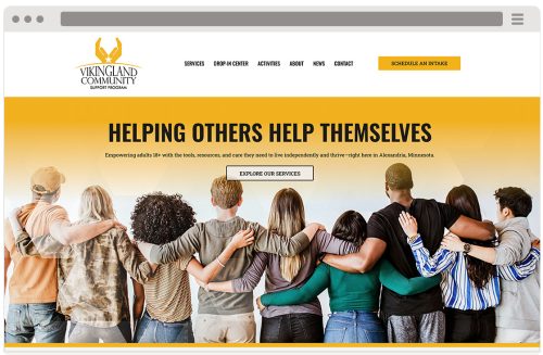 Vikingland Community Support Program homepage